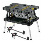 Keter Black and Yellow Aluminum Portable table