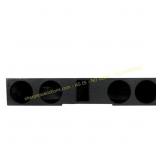 Power 8 in Quad Port Subwoofer Box for GMC Crew Ca