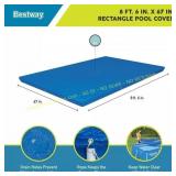 Bestway Flowclear Rectangular Pool Cover, Blue