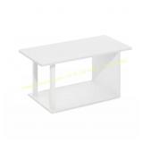 Basic 31.5in White Rectangular Coffee Table
