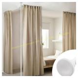 AEASKIEY Room Dividers Rod No Drill 4-10ft