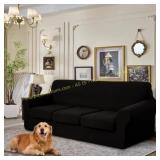 Luxshare Stretch Sofa Slipcover Black