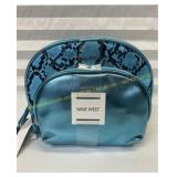 Nine West Boho Western snake skin cosmetic bag set