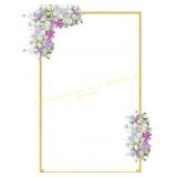 Gold Wedding Arch Kit: 6.6x4ft Arch
