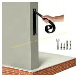 12in Outdoor Steps Handrail, Wall Mounted