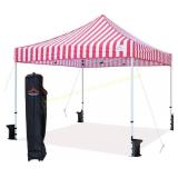 10x10 Pop Up Canopy Tent with Roller Bag