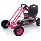 hauck Kids Pedal Go Kart, 4-Wheel Pink