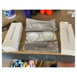 2 pairs of glasses