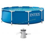 complete complete?Metal Frame10x30Pool Set+Pump
