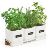 PERFNIQUE Indoor Herb Garden Planter C48
