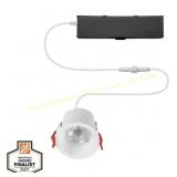 4ct 3 in. White Trim LED Recessed Lighting Kit