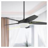 Honeywell Carmel 48-Inch Matte Black Fan