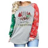 Plus Size Christmas Shirt Women Tee