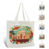 4ct assorted MEXEER Tote Bag Painting by Numbers T