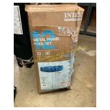 Complete? Intex 12-ft Round Above-Ground Pool 30-i