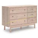 Ashley Birkmore 6-Drawer Dresser - Light Oak
