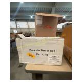Percale Duvet Set, Cal King