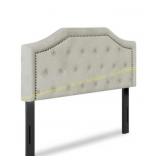 Willow Upholstered Linen Queen Headboard