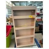 Metal shelves