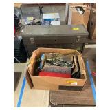 Tool box with drawers, hardware