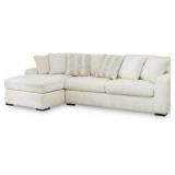Ashley Chessington Coastal Sectional, White