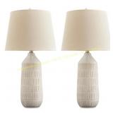 Ashley Willport 27" Ceramic Table Lamp, 2-set