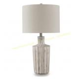 Ashley Imre Table Lamp, Distressed Brown