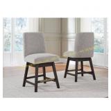 Burkhaus 39.88" High Back Bar Stool Set of 2
