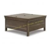 Ashley Moriville Rustic Table with Storage