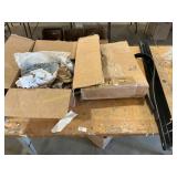 Assorted mower parts