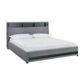 Cayberry Queen Upholstered Headboard/Slats