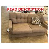 Brown sofa