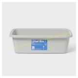 2ct up&up Standard Waste Cat Pan - Gray - L