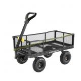 Gorilla Carts Steel Utility Cart 600 lb