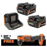 18V SubCompact Drill Kit 2x4.0Ah Batt