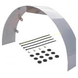 SPE Spectre 4358 5" Chrome Fan Shroud