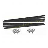 48 ft. x 0.18 in. x 4 in. Black Aluminum Edging Ki