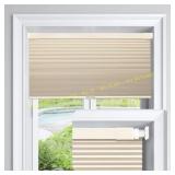 LazBlinds Cordless Shades 44.5x48 Soft Cream