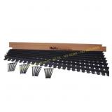 48 ft. Paver Edging Project Kit in Black