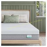 Full Medium Cooling Gel Foam Mattress 6"
