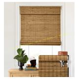 2ct LazBlinds Bamboo Roman Shades 58x48