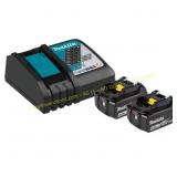 Makita 18V LXT Battery & Charger (4.0Ah)