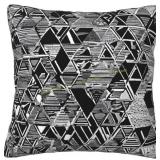 Black White Marble Pillow 16x16 Throw