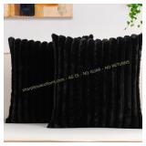 Aegero Faux Fur Pillow 18x18 ONE ONLY