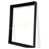 ARTGOW 12"x16" Metal Floating Frame (Black)