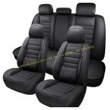 MINGBRON Black Car Seat Cover with Support
