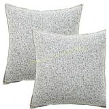 2ct Boucle Throw Pillow 18x18   Khaki