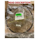 Straw sun hat with string