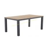 Slye outdoor dining table 40in x 71 in