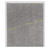 Plush 5 ft. x 7 ft. Area Rug, Biege